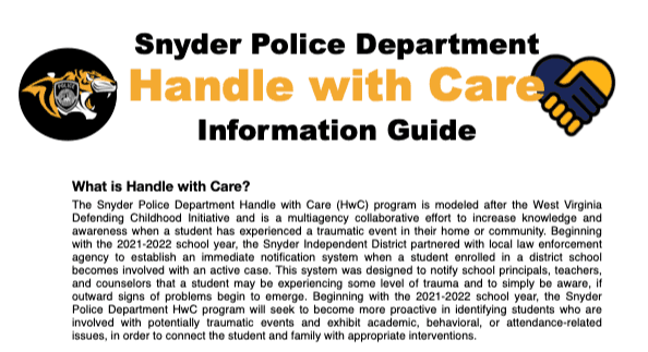 SPD Handle with Care